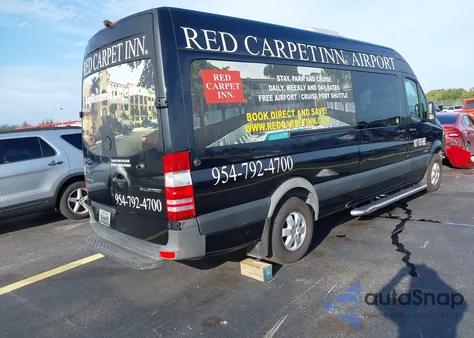 2016 Mercedes-Benz Sprinter High Roof из США, поврежденный, VIN 8BRPE8DD1GE120672